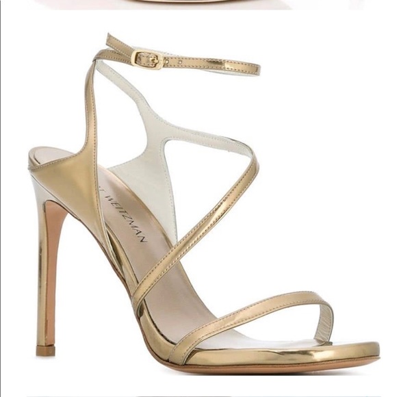 Stuart Weitzman Shoes - Stuart Weitzman Gold the sultry sandal!